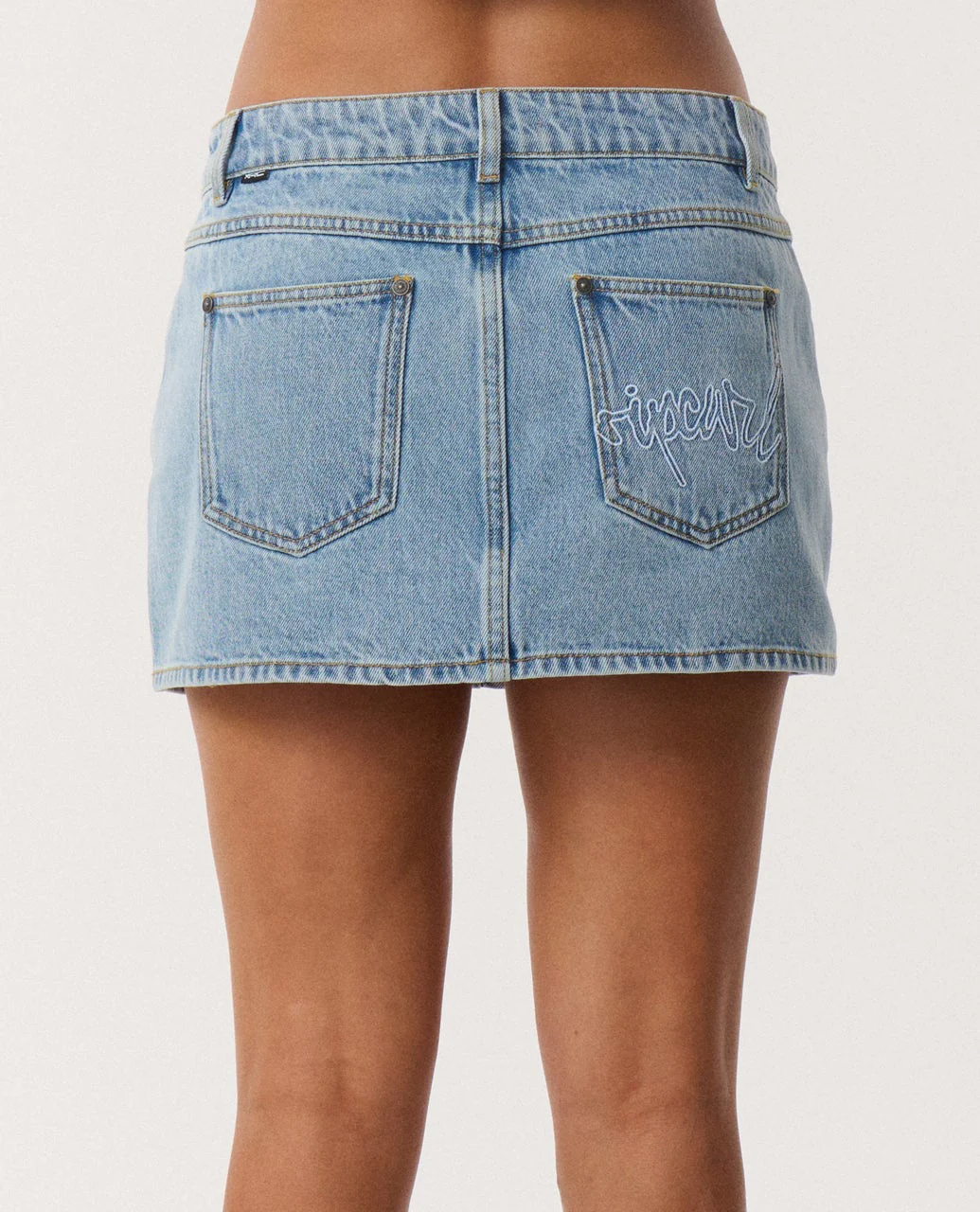 Archive Denim Mini Skirt - Image 3