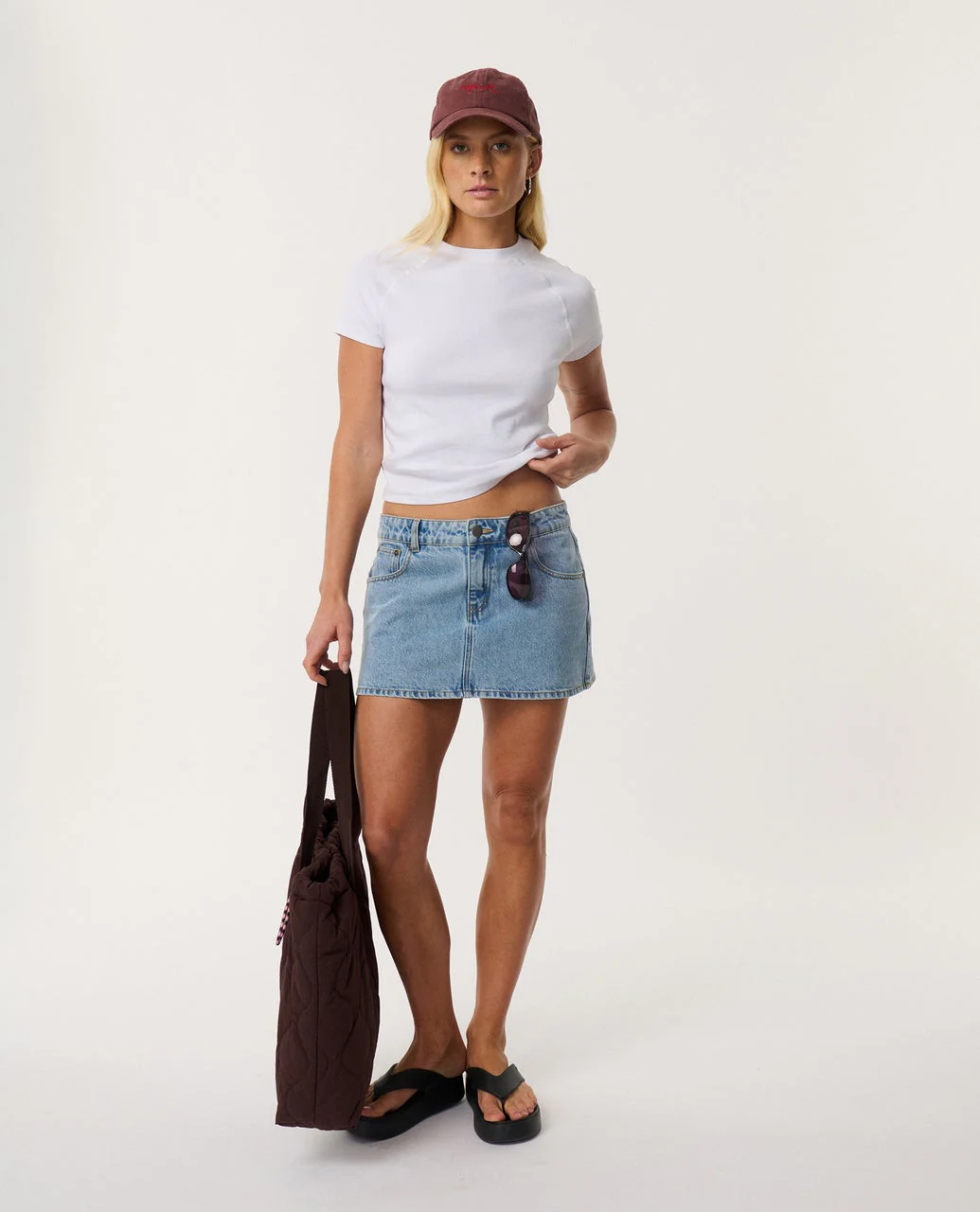 Archive Denim Mini Skirt - Image 4
