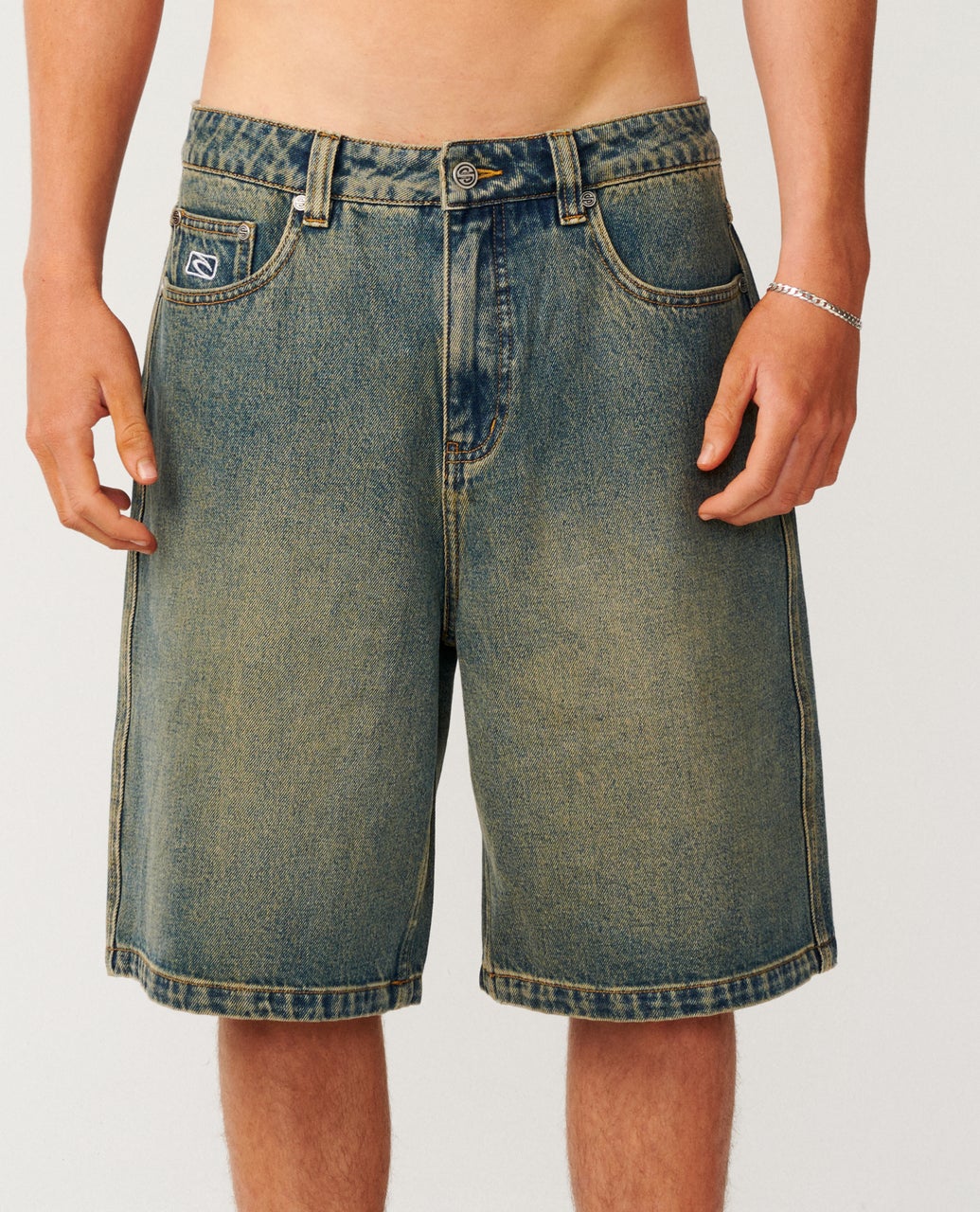 Archive Dirty Denim Walkie 23" Walkshort - Image 4