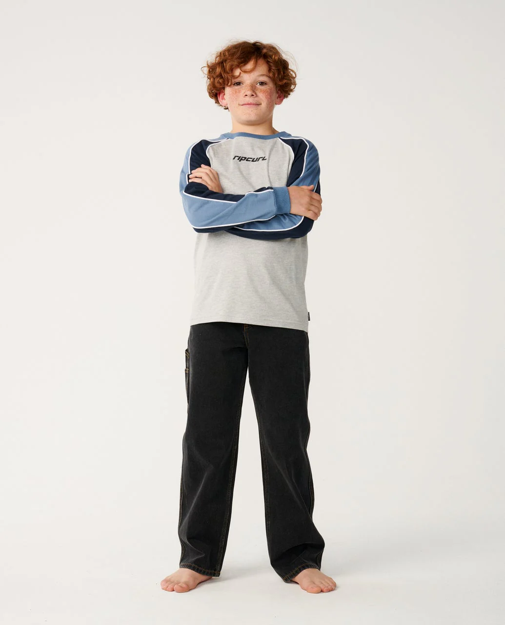 Archive Panel Long Sleeve Tee - Kids - Image 4