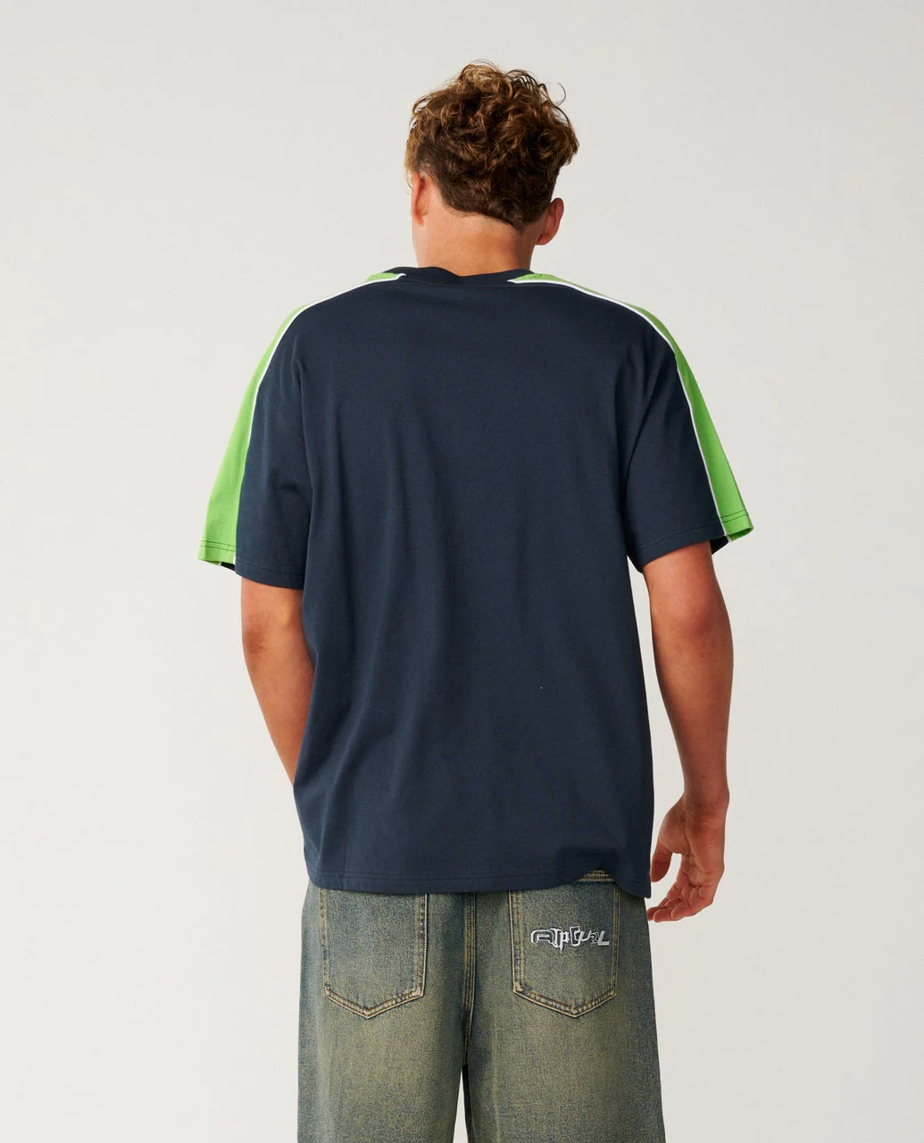 Archive Up Top Panel Loose Tee - Image 2