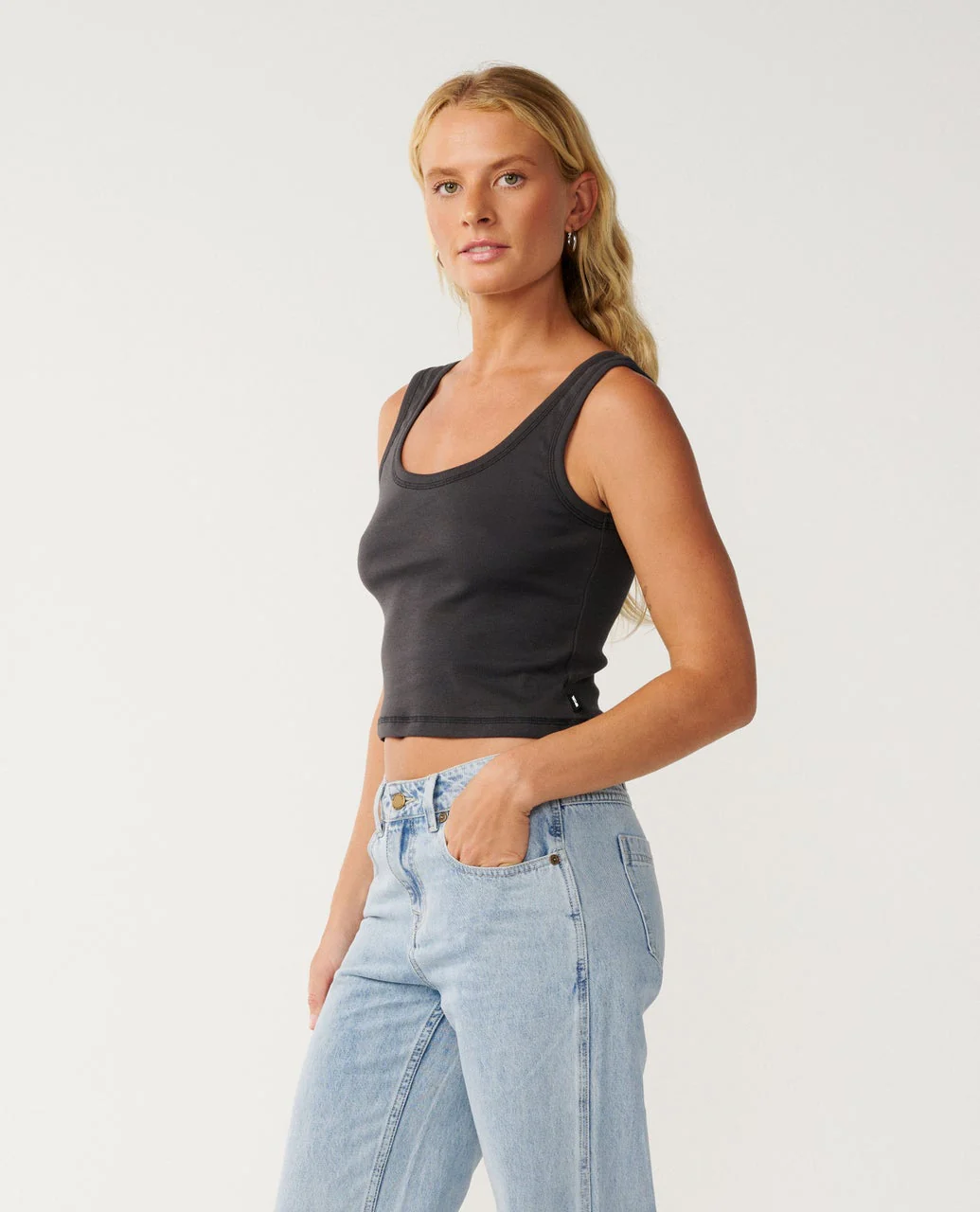 Classic Ribbed Tank - Image 2