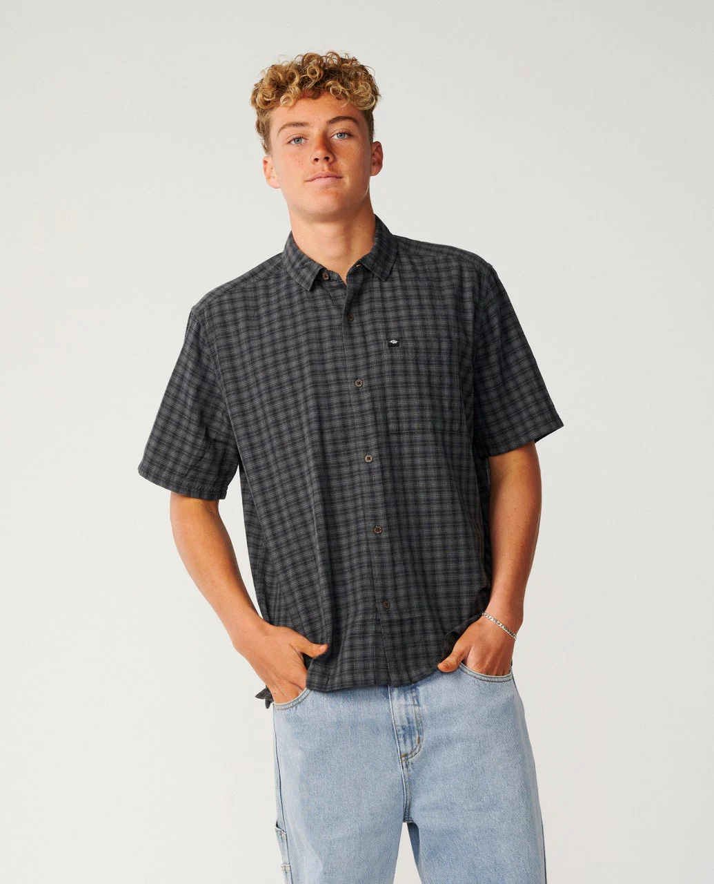 Classic Surf Check Short Sleeve Shirt - Image 3