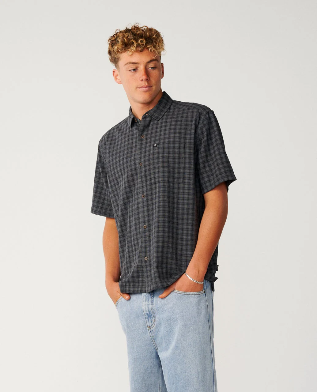 Classic Surf Check Short Sleeve Shirt - Image 4
