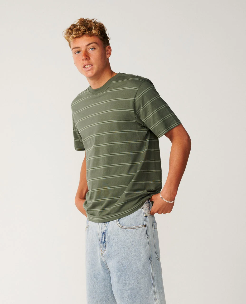 Classic Surf Stripe Relaxed Tee
