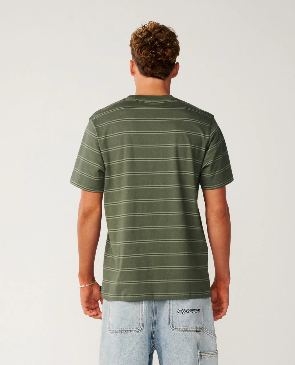 Classic Surf Stripe Relaxed Tee - Image 2