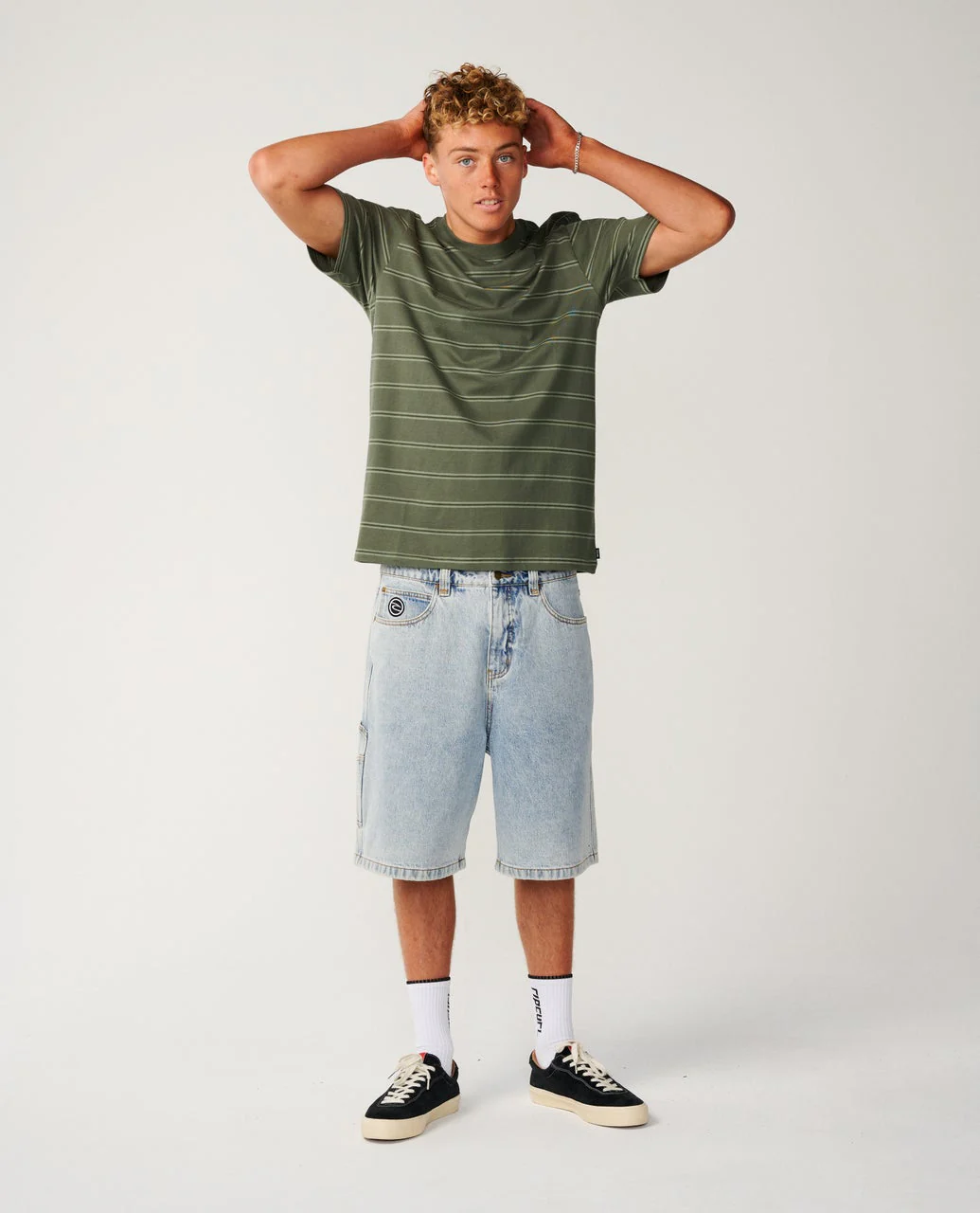 Classic Surf Stripe Relaxed Tee - Image 4