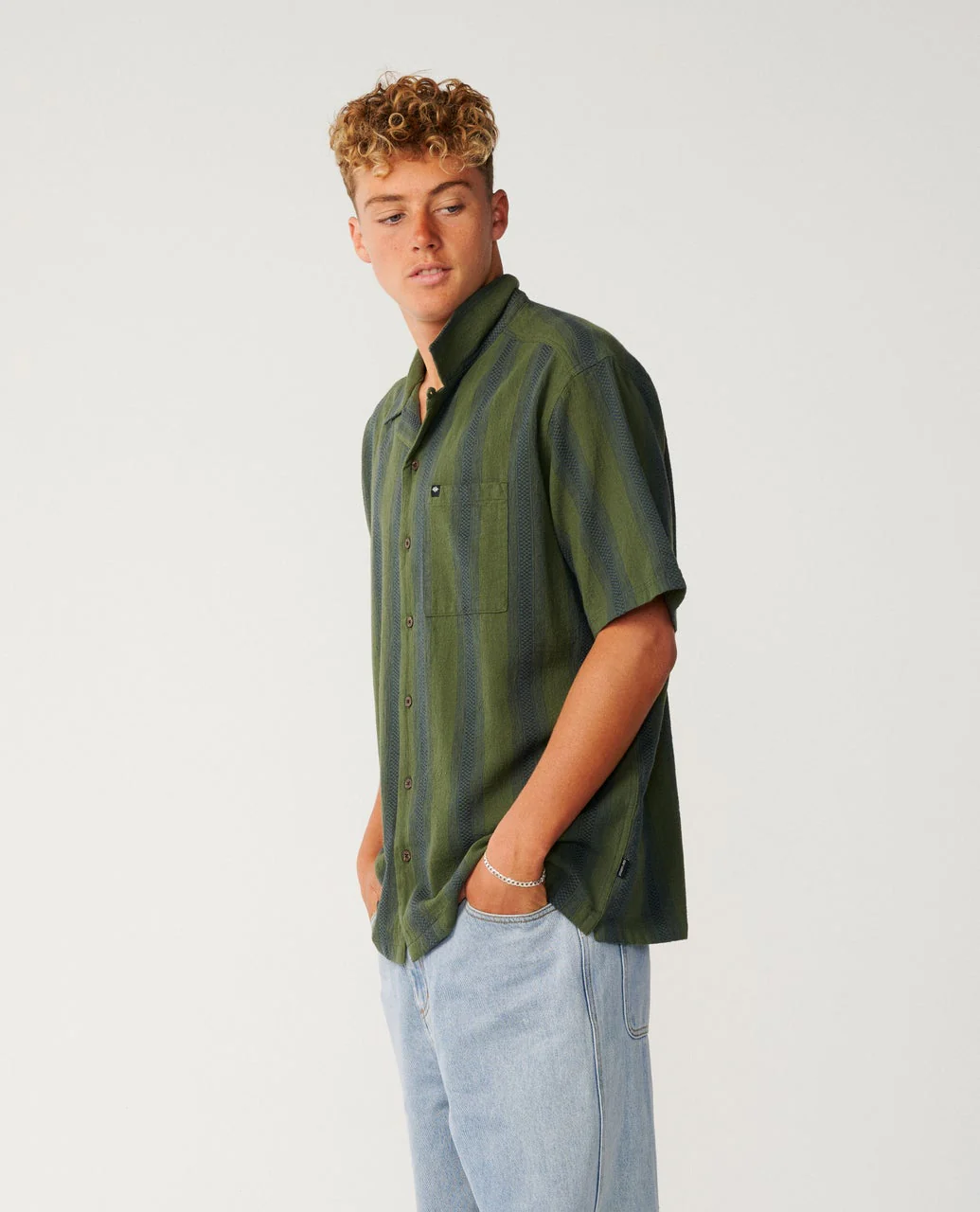 Classic Surf Weaver Short Sleeve Shirt - Image 3