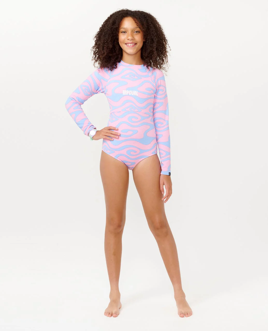 Cosmic UPF Long Sleeve Surf Suit - Kids - Image 4