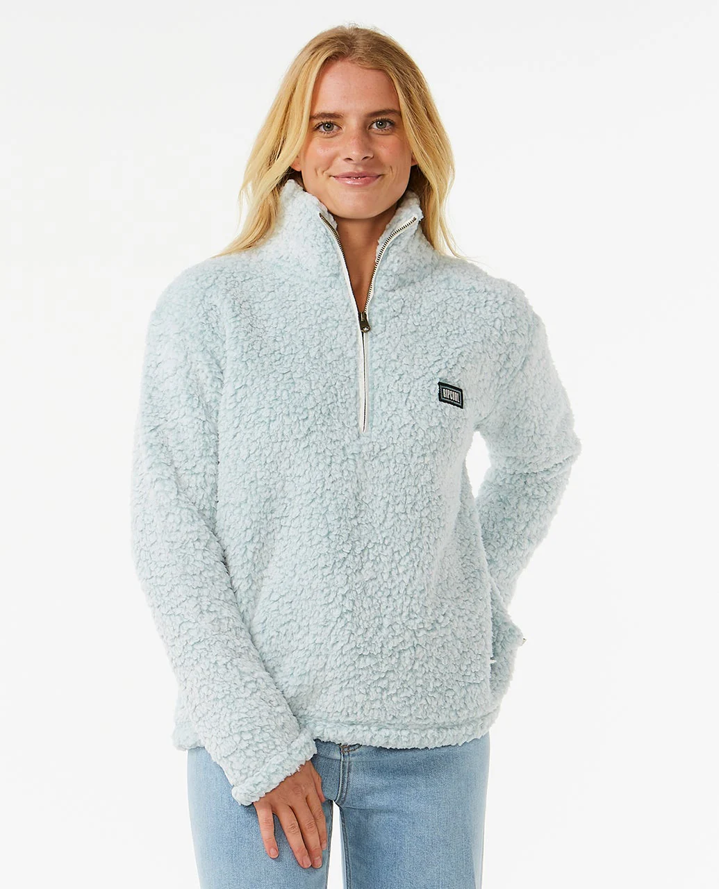 Dark n Stormy 1/4 Zip Crew Jumper