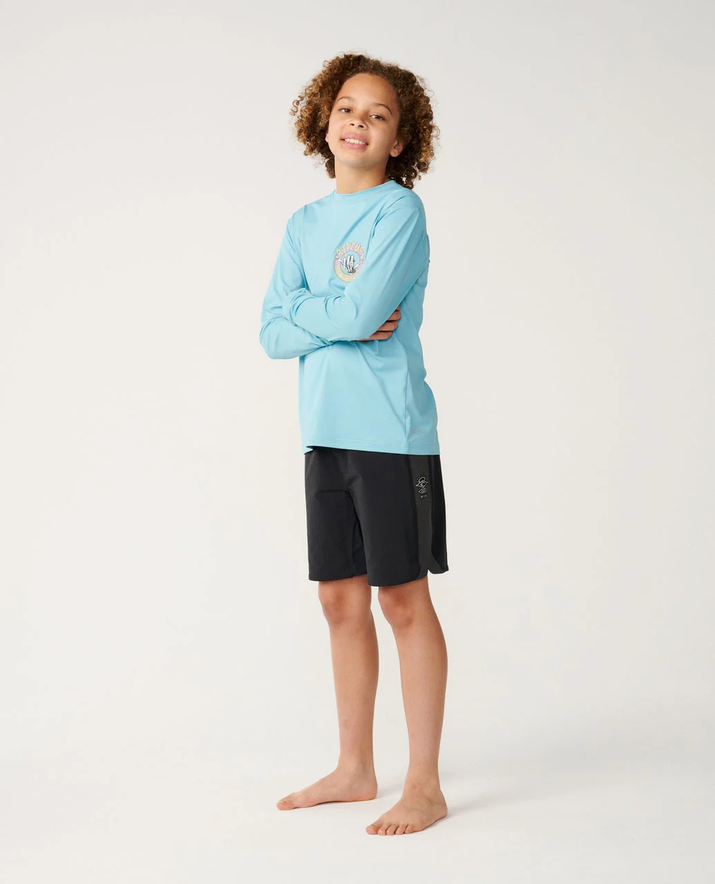 Desto Shred Shaka UPF Long Sleeve - Kids - Image 4