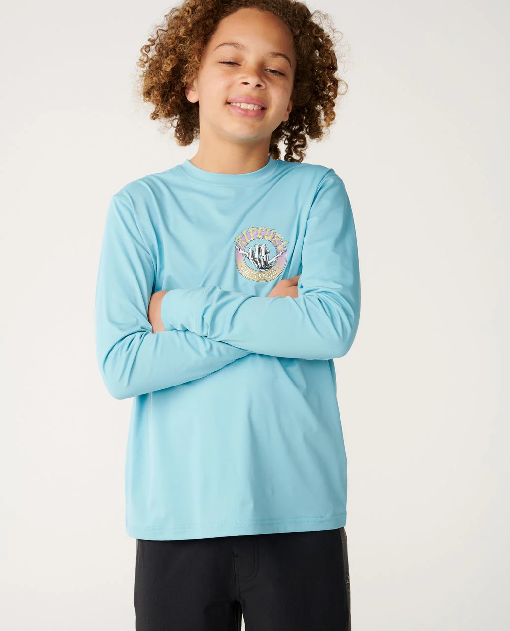 Desto Shred Shaka UPF Long Sleeve - Kids - Image 6