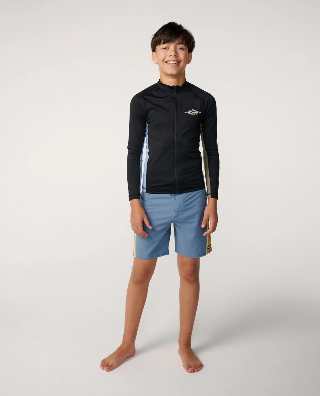 Eternal Shred Zip Through UPF Long Sleeve - Kids - Image 4