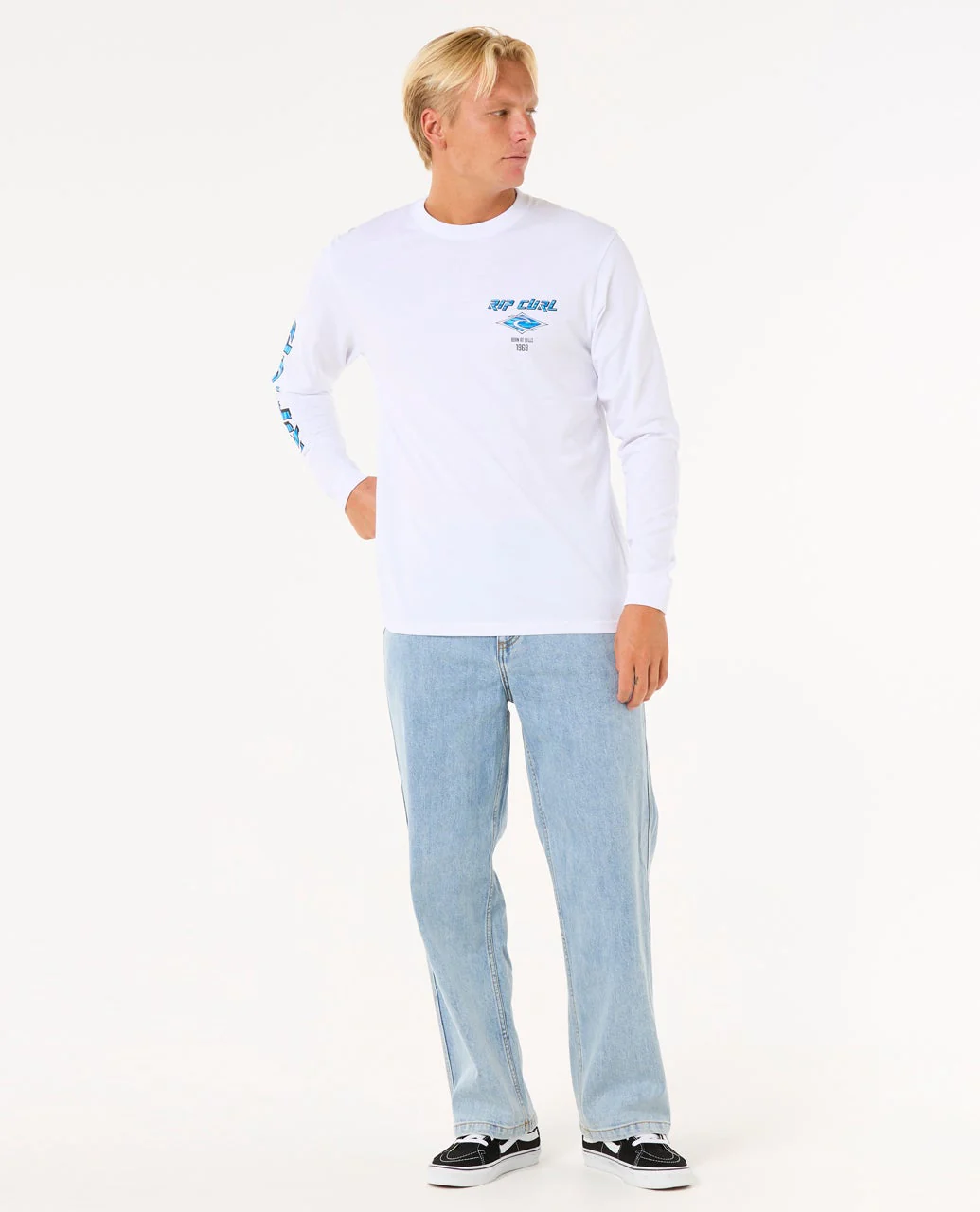 Fade Out Icon Long Sleeve Tee - Image 4