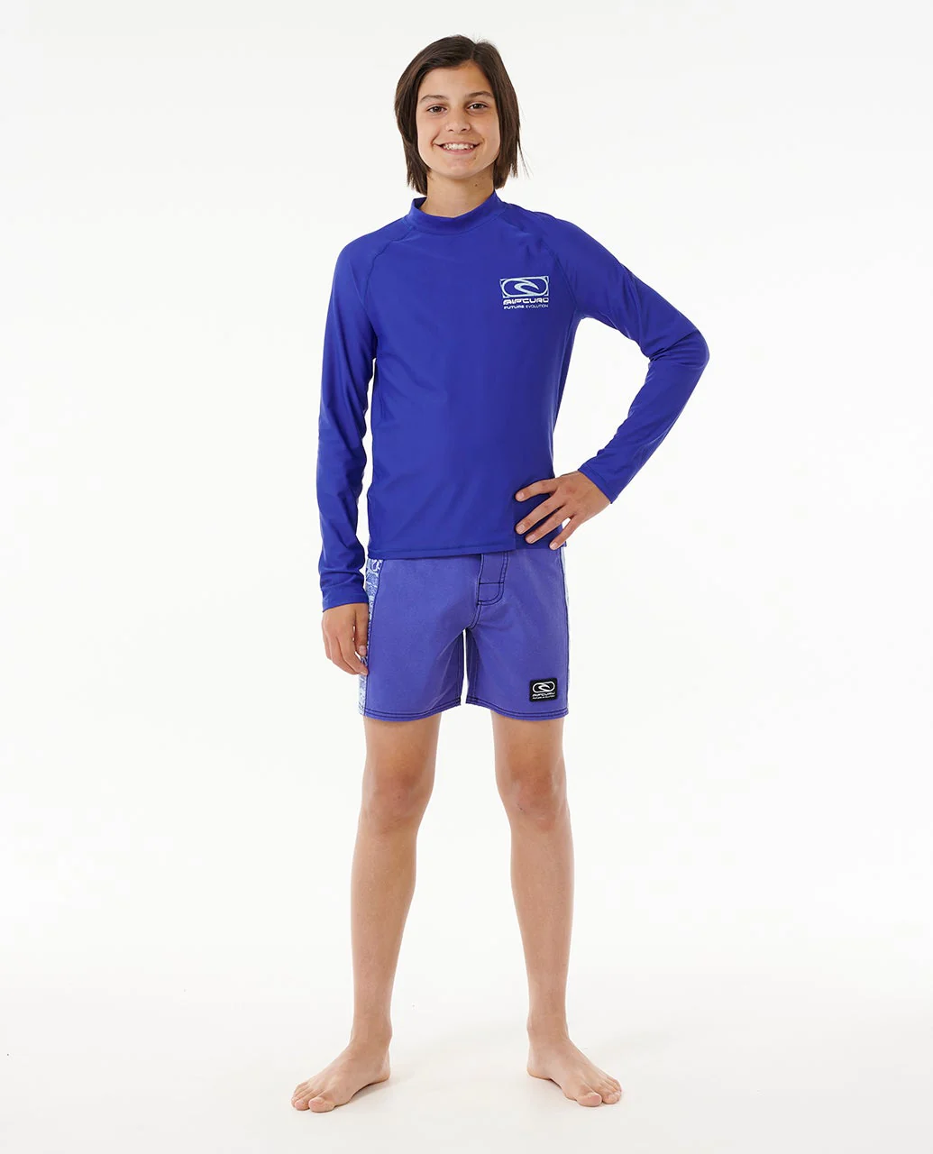 Future Evolution UPF50+ Long Sleeve Rash Vest - Kids - Image 4