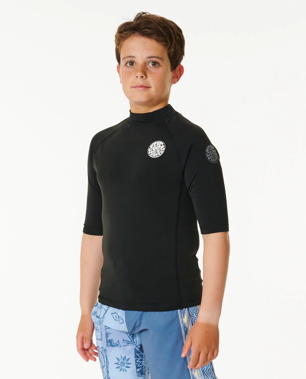 Icons UV Brushed Short Sleeve Rash Vest - Kids - Image 3