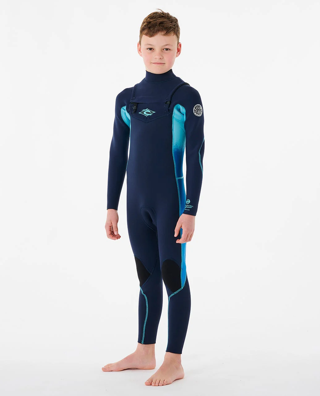 Junior Dawn Patrol 3/2 GB Chest Zip Wetsuit - Image 2
