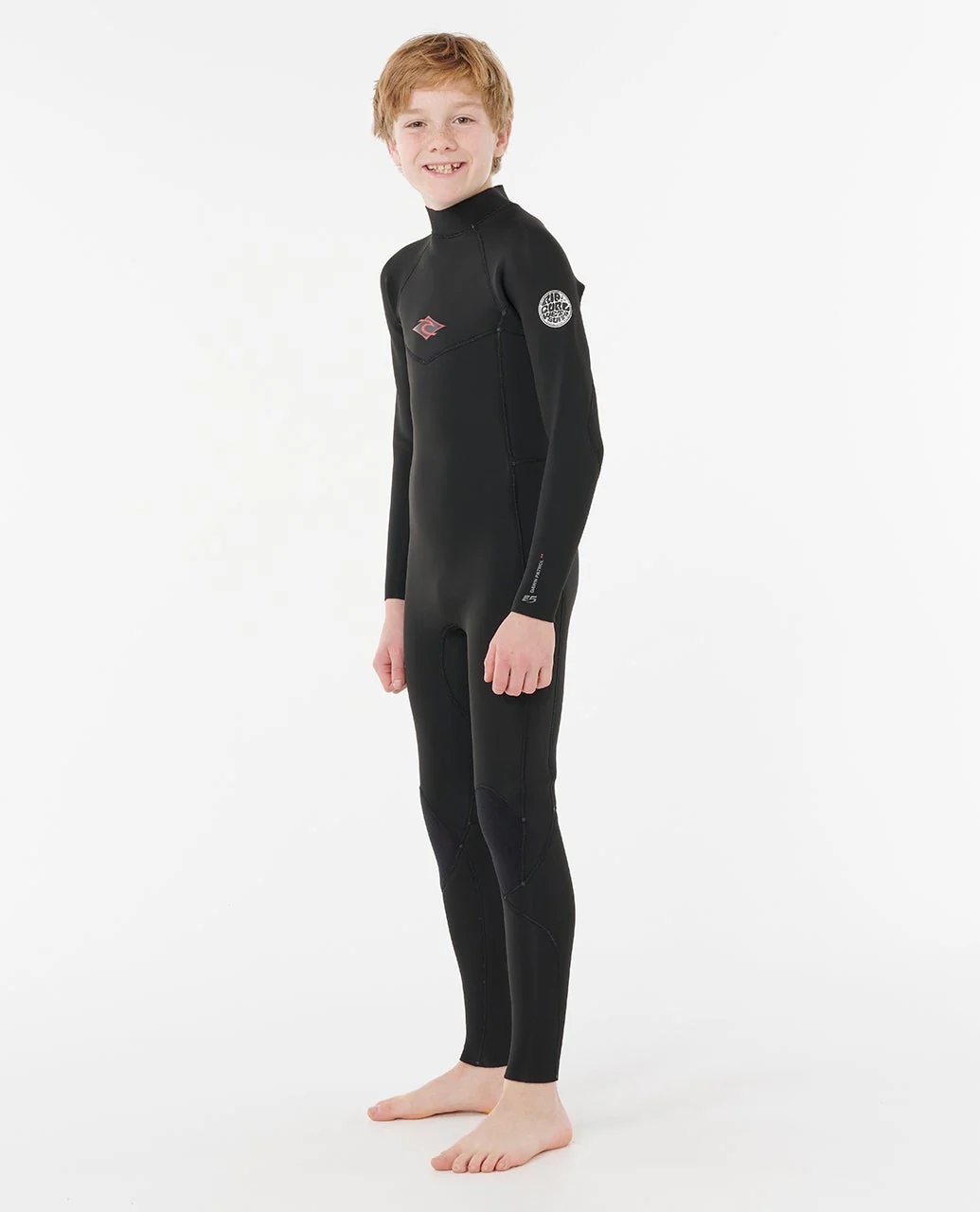 Kids Dawn Patrol 3/2 Back Zip Steamer - Image 2