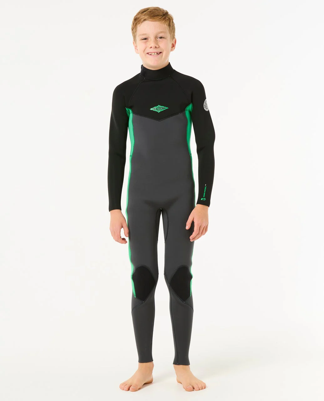 Kids Dawn Patrol 3/2 Back Zip Steamer