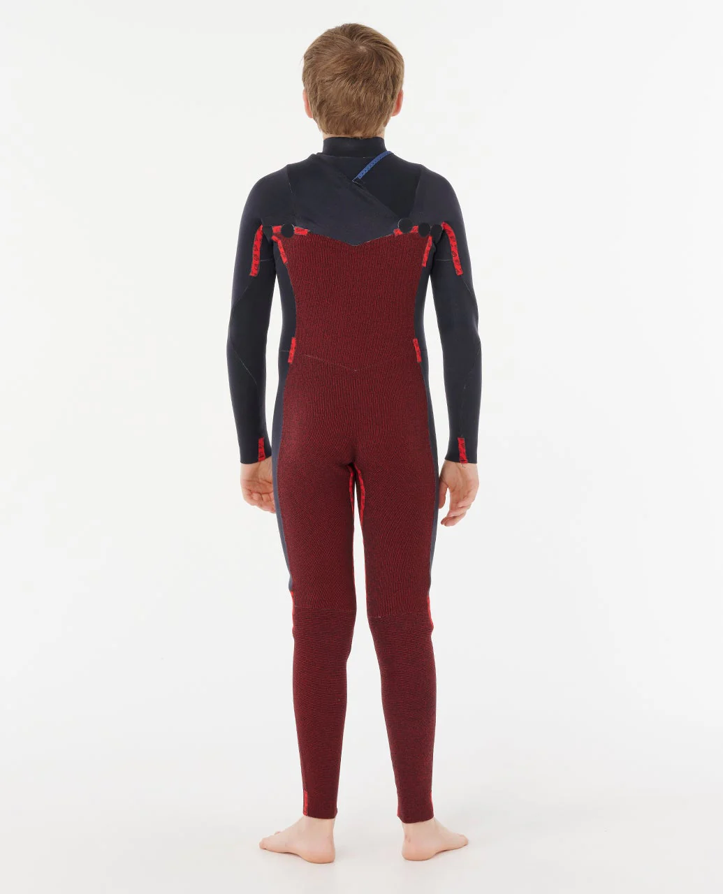 Kids Dawn Patrol 4/3 Chest Zip Steamer - Image 8