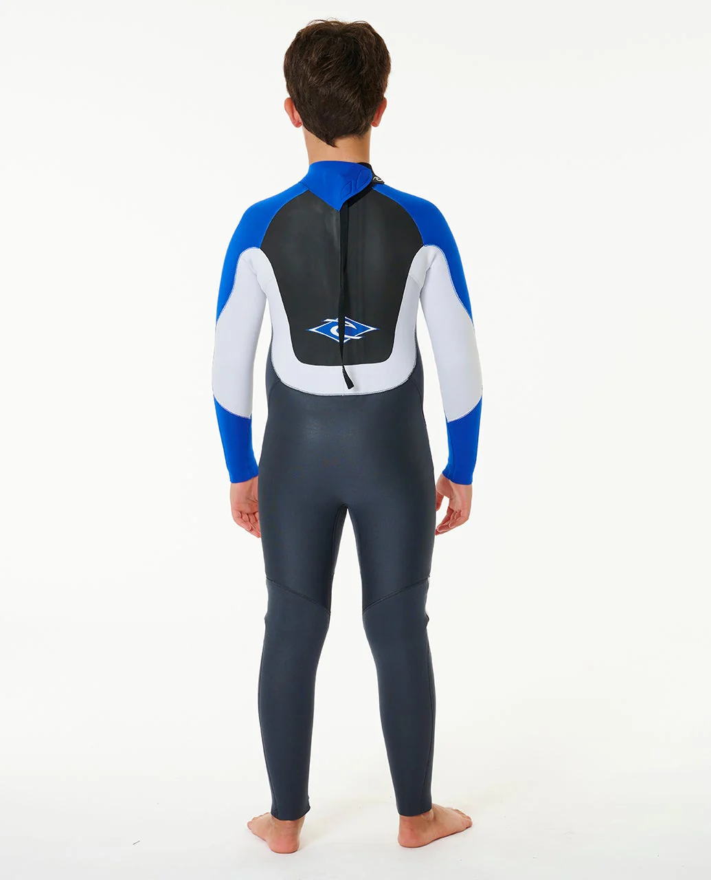 Kids Omega 3/2 Back Zip Wetsuit Steamer - Image 3