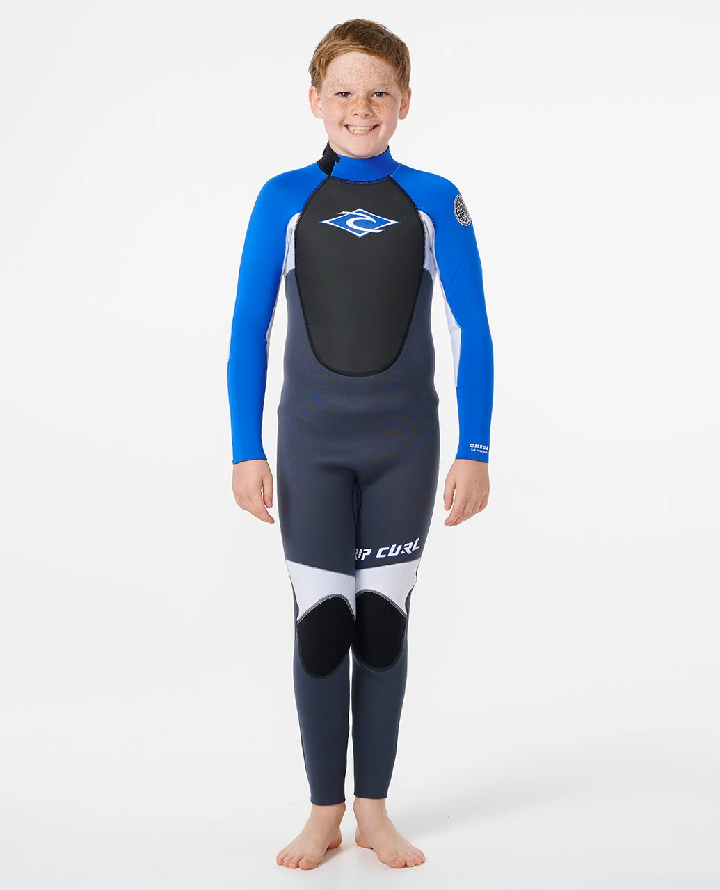 Kids Omega 3/2 Back Zip Wetsuit Steamer