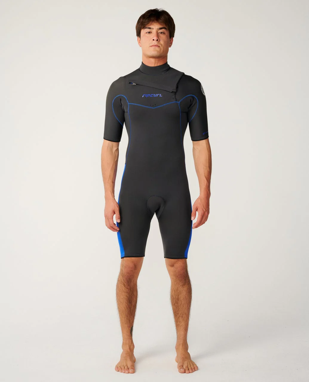 Mens Dawn Patrol 2/2 Chest Zip Springsuit