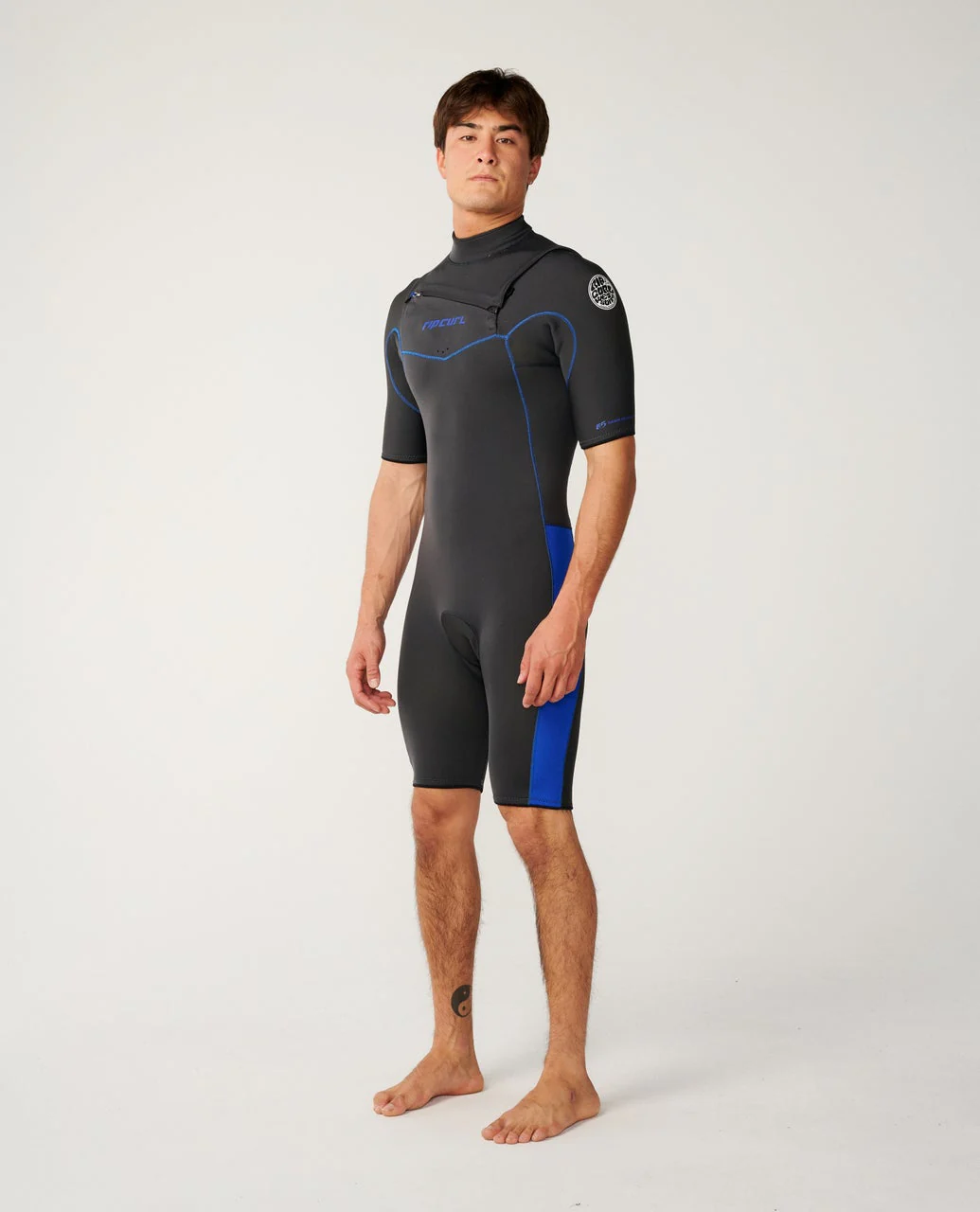 Mens Dawn Patrol 2/2 Chest Zip Springsuit - Image 2