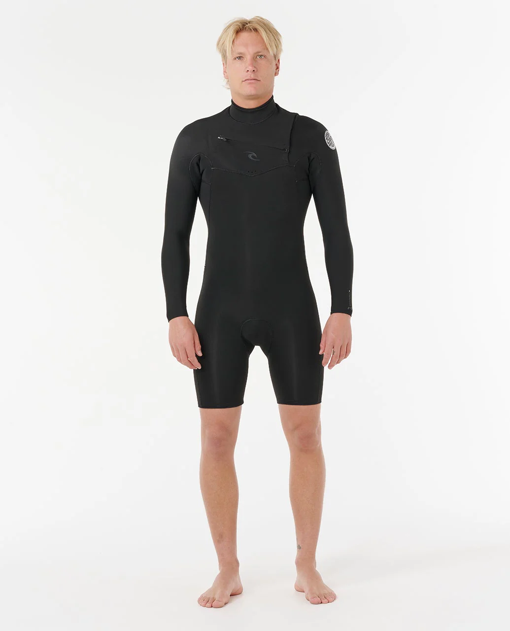 Mens Dawn Patrol 2/2 Long Sleeve Chest Zip Springsuit - Image 3