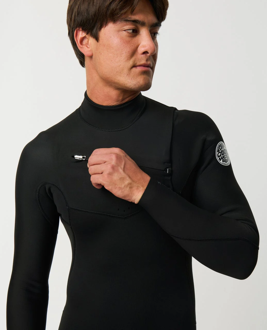 Mens Dawn Patrol 3/2 Chest Zip Wetsuit - Image 5