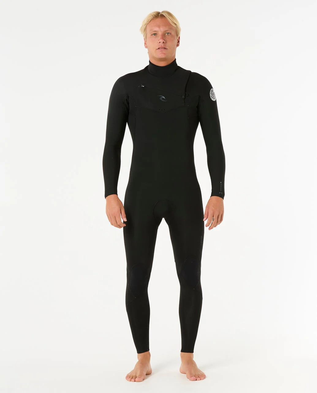 Mens Dawn Patrol 4/3 Chest Zip Steamer Wetsuit - Image 3