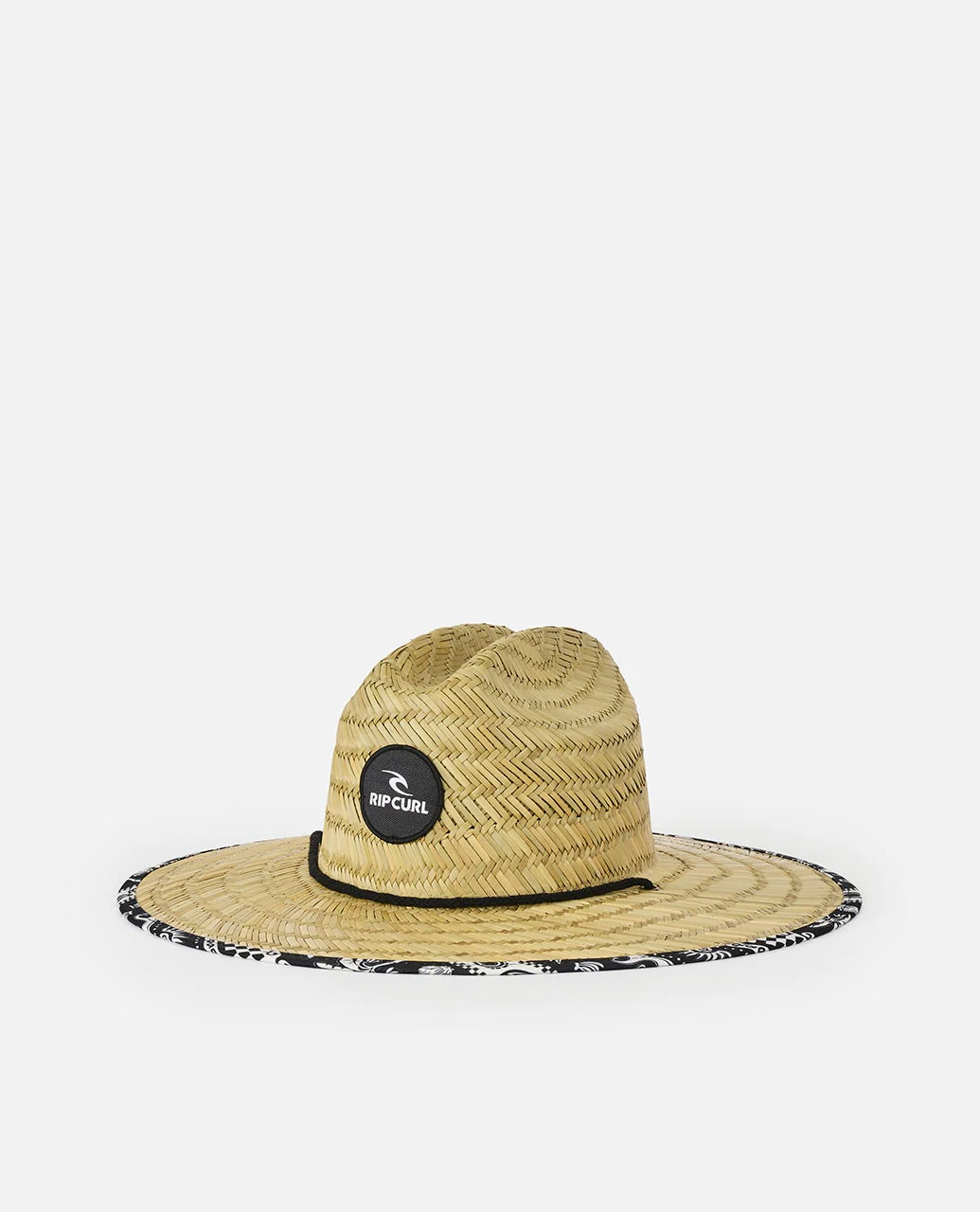 Mixed Straw Sun Hat - Image 2