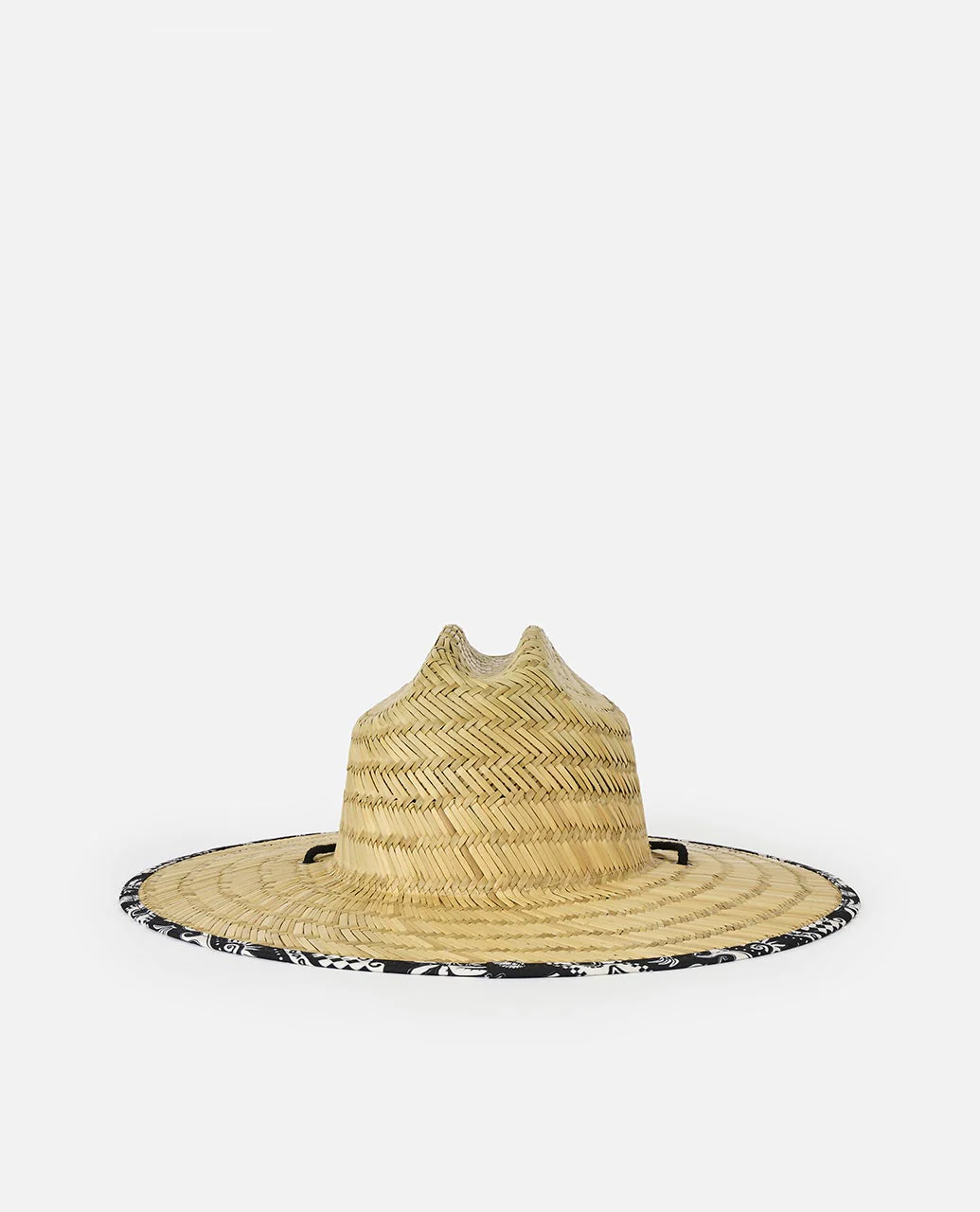 Mixed Straw Sun Hat - Image 3