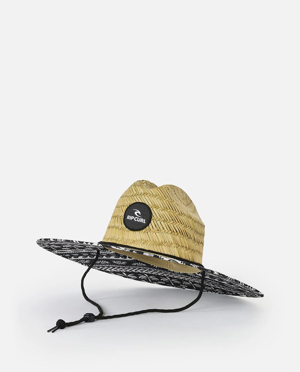 Mixed Straw Sun Hat - Image 5