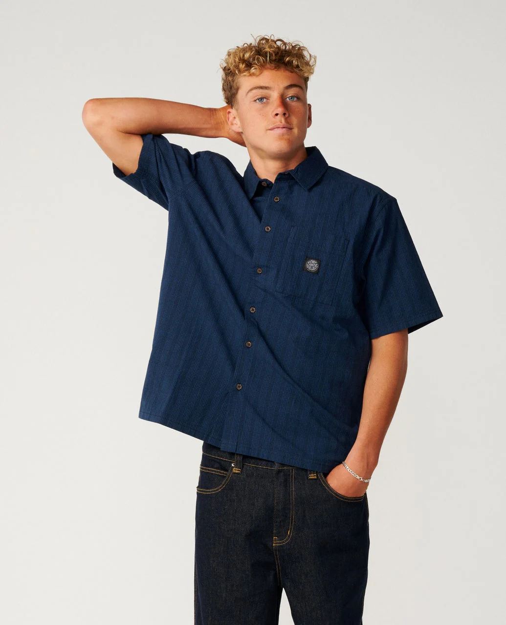 Premium Surf Check Short Sleeve