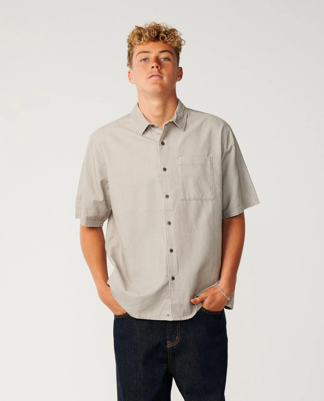 Premium Surf Cord Short Sleeve Shirt