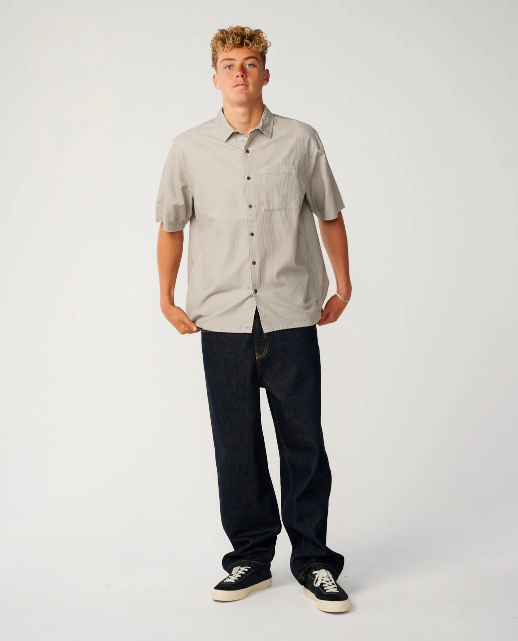 Premium Surf Cord Short Sleeve Shirt - Image 4