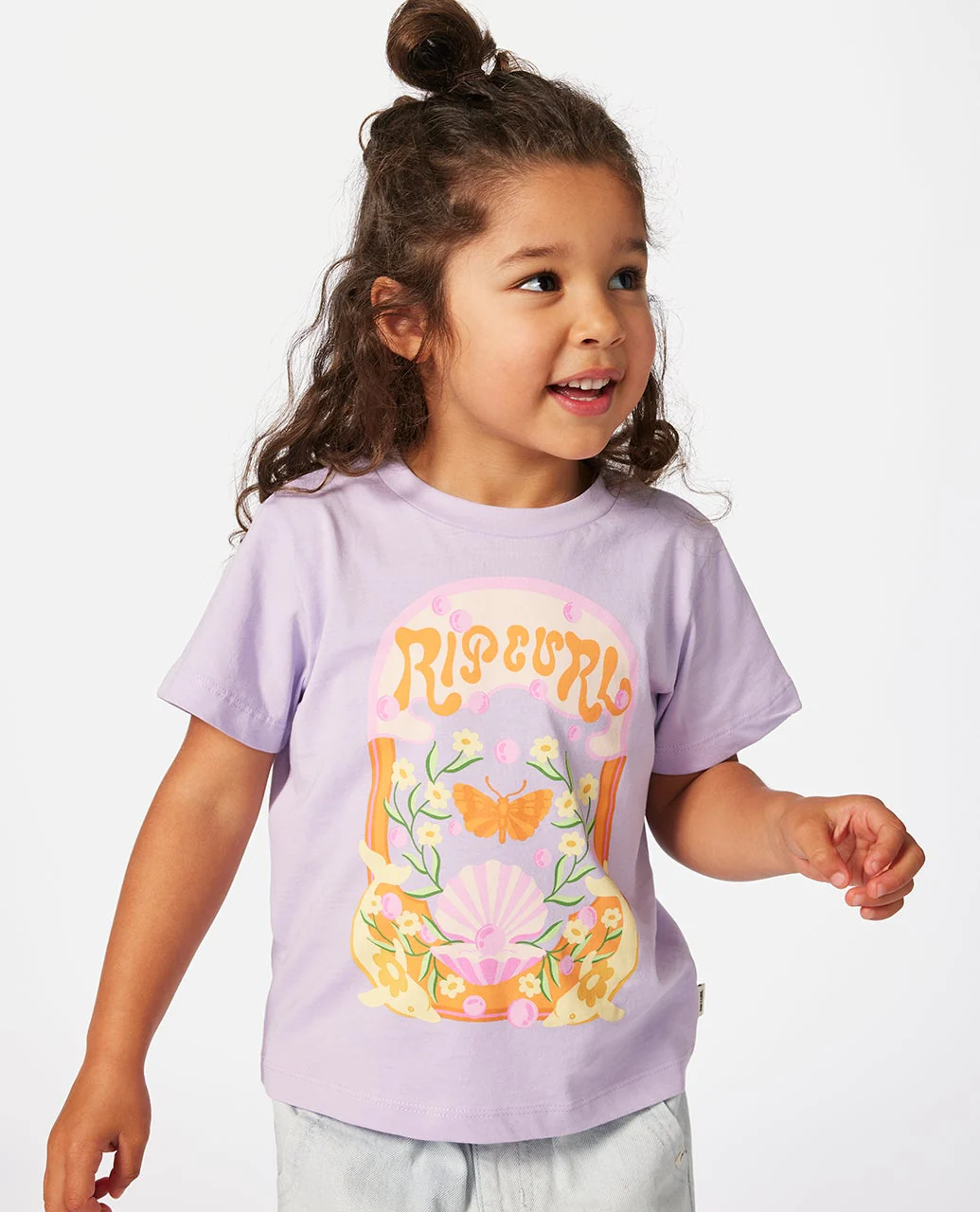 Rainbow Tropics Art Tee - Kids