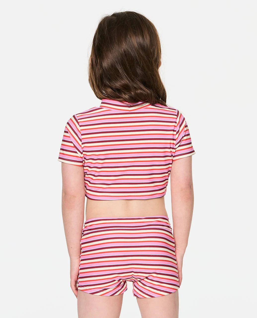 Sunset Stripe Bikini Set - Kids - Image 2