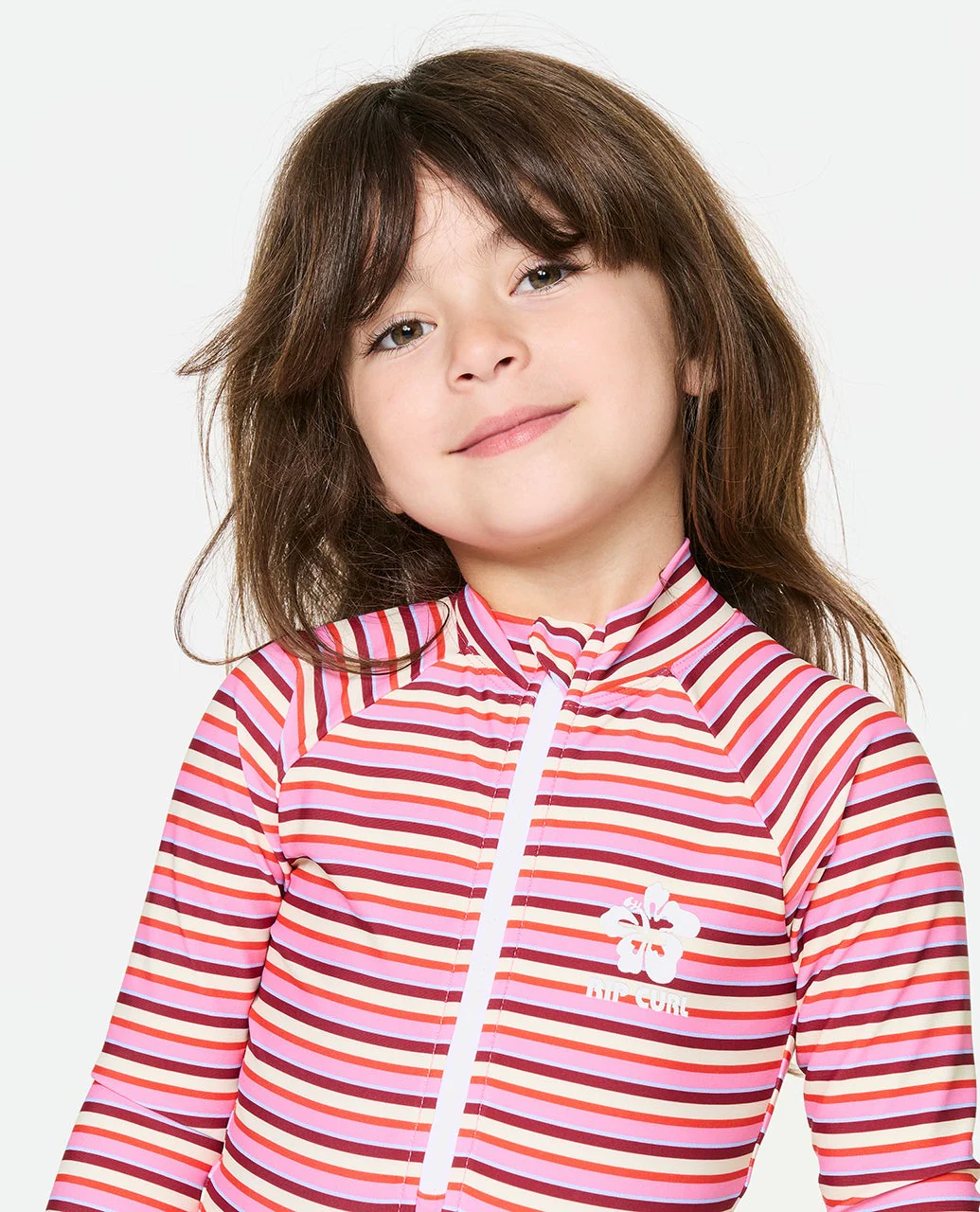 Sunset Stripe Long Sleeve Surfsuit - Kids - Image 4