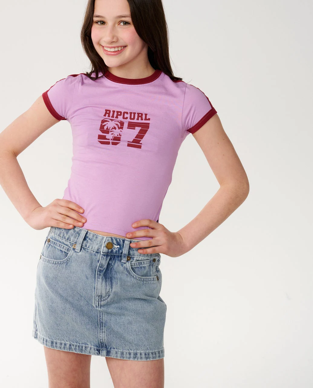 Surf 97 Fitted Tee - Kids - Image 5