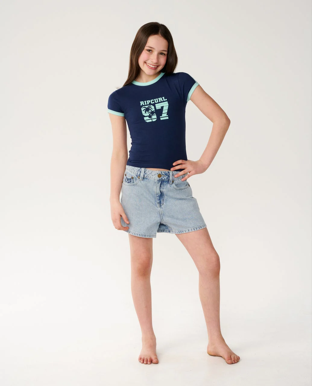 Surf 97 Fitted Tee - Kids - Image 4