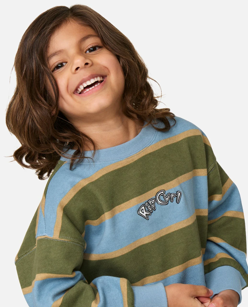 The Wave Stripe Crew - Kids - Image 4