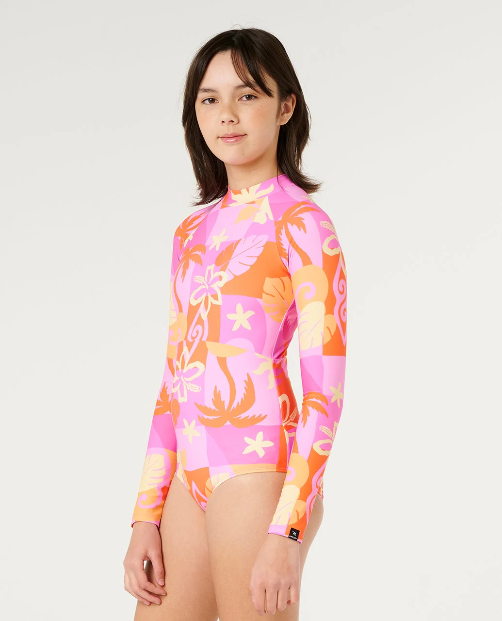 Tropical Dawn Long Sleeve Surfsuit- Kids - Image 2
