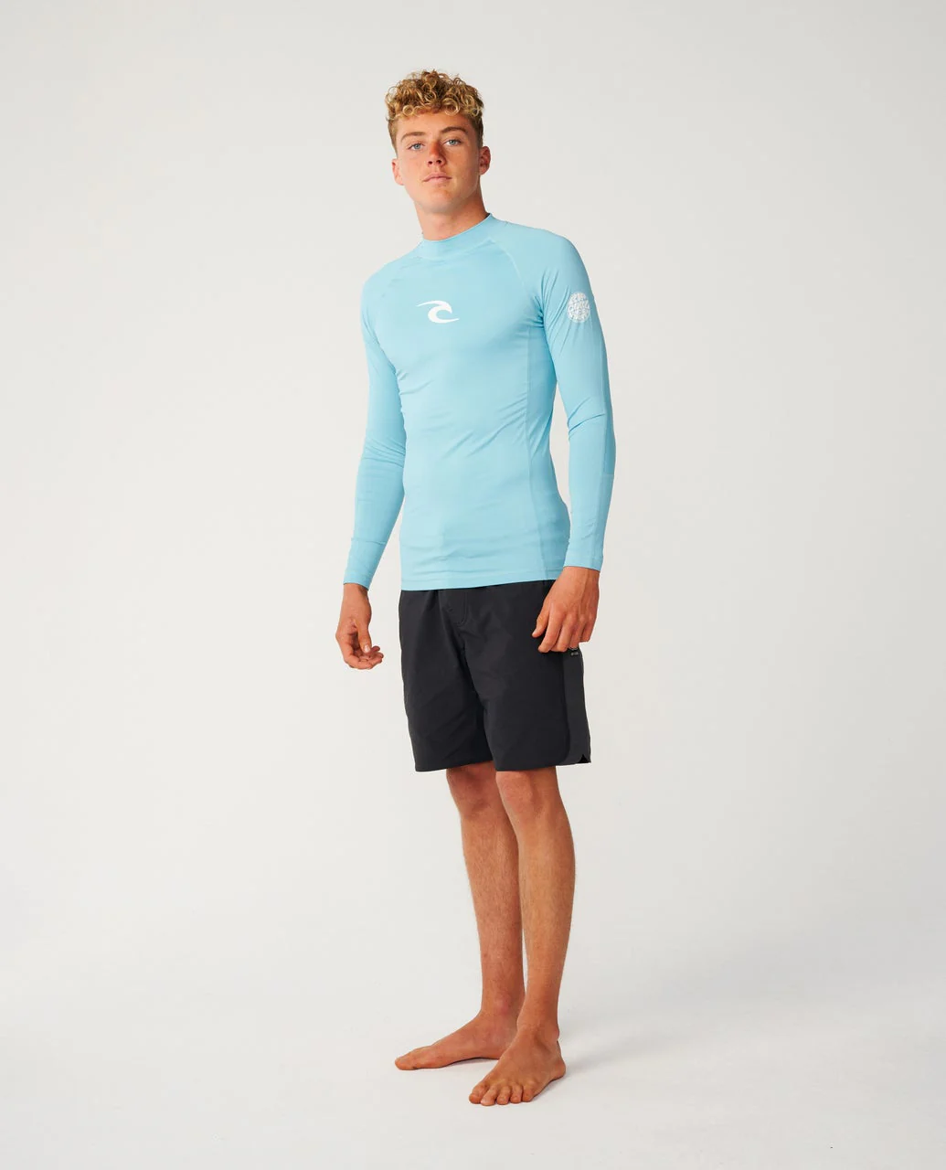 Waves Icon UPF Performance Long Sleeve Rash Vest - Image 4