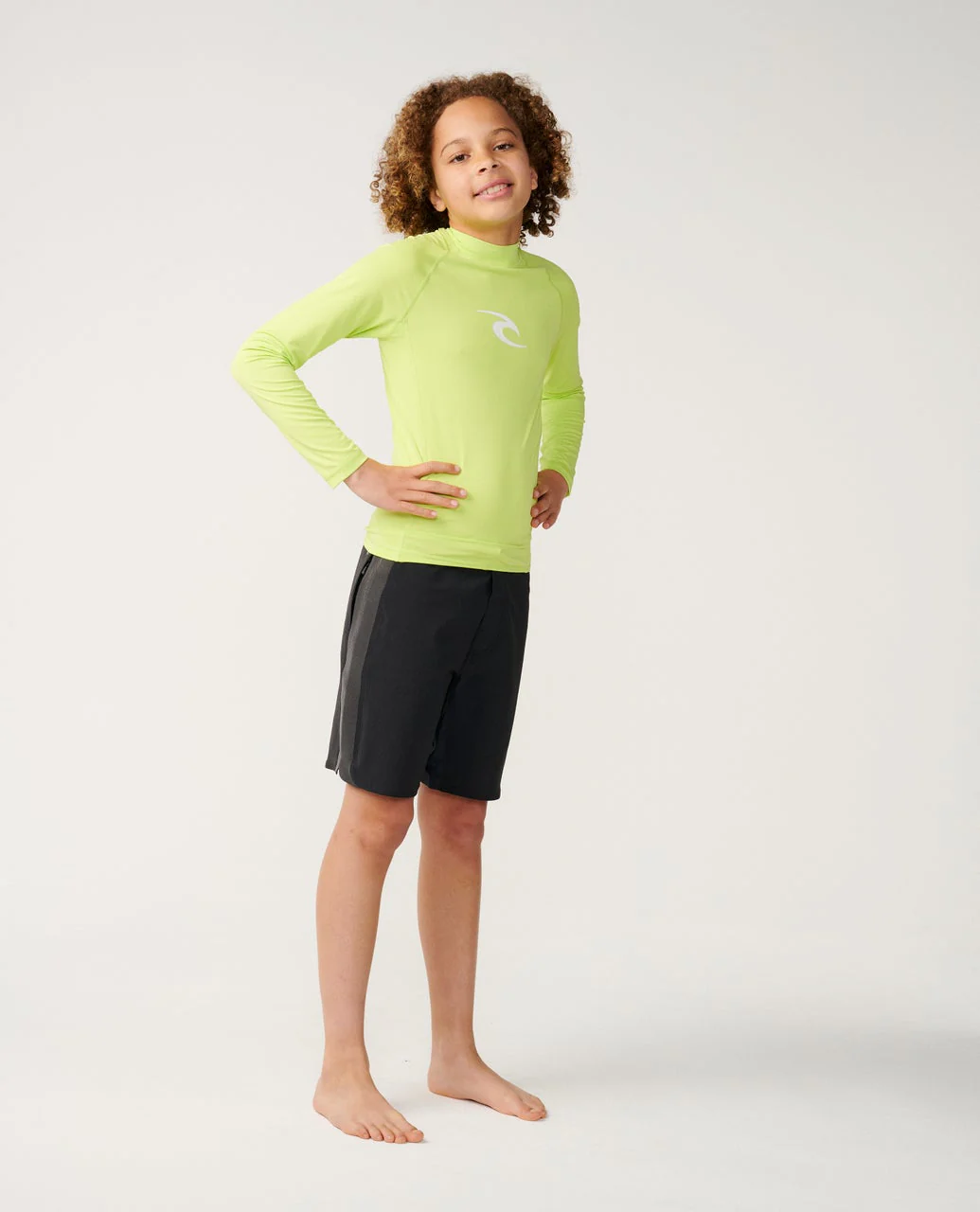 Waves UPF Long Sleeve Rash Vest - Kids - Image 4