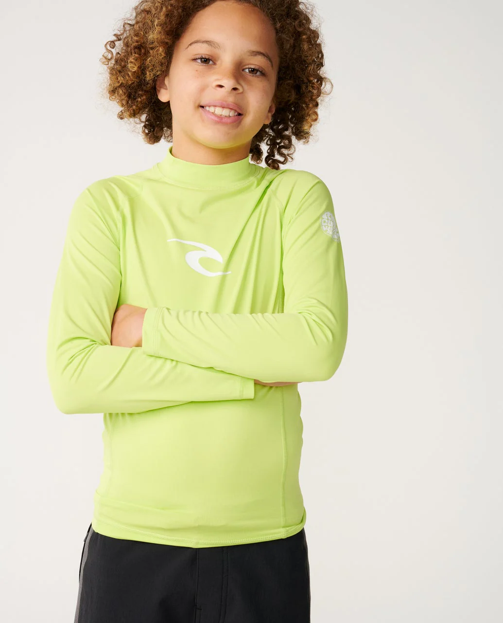 Waves UPF Long Sleeve Rash Vest - Kids - Image 6