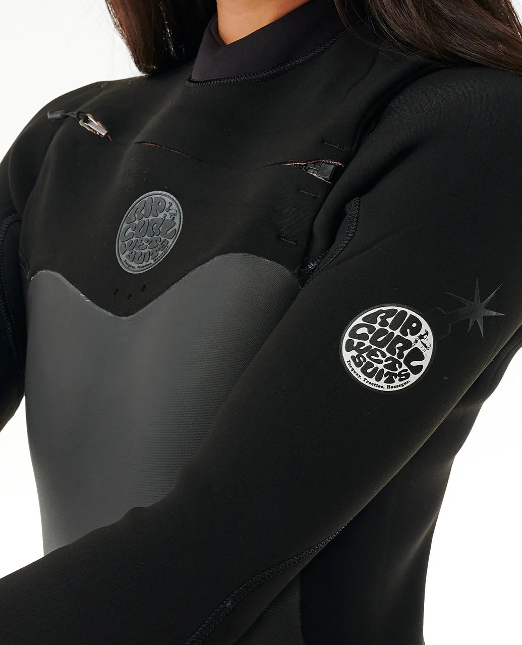 Womens Flashbomb 3/2 Chest Zip Wetsuit - Image 6
